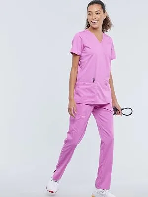 Pull-On Cargo Scrub Pants for Women Workwear Revolution Soft Stretch WW110 Large Black - WW Revolution Women Lifestyle