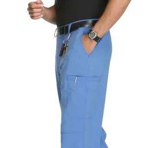 Cherokee Infinity Men Scrubs Pant Fly Front CK200A X-Large Navy - FUNCTIONAL STYLE