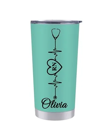 Personalized Stethoscope Name Tag Custom Stethoscope ID Charm Accessories for Nurse Doctor Vet Style 1 - nurse tumble