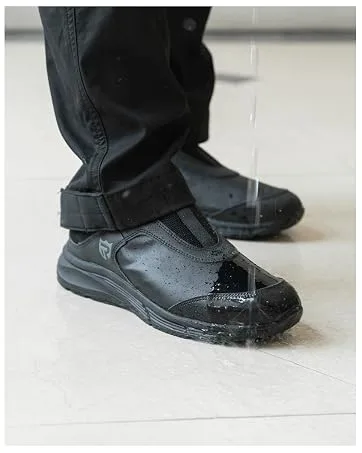 LARN SAFETY Men Work Shoes Non Slip Waterproof Kitchen Chef Food Service Shoe Restaurant Hospital 10.5 Black - WATERPROOF WORK SHOES