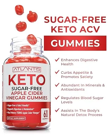 8-in-1 Immune Support 60 Gummies + Keto ACV Gummies Advanced Weight Loss 90 Gummies - Sugar-Free Keto ACV Gummies