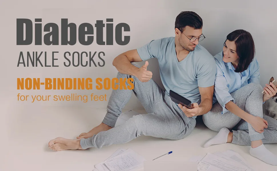 Athlemo 6 Pairs Non-Binding Women&Men's Cushioned Moisture Wicking Bamboo Diabetic Ankle Quater Socks 10-13 Black(6 Pairs) - Athlemo bamboo diabetic ankle socks
