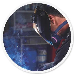 GVS Elipse Dust Half Mask Respirator with replaceable and reusable filters included Medium/Large P100 Mask Respirator - welding p100