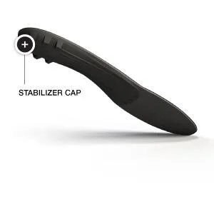 Superfeet Black - Orthotic Arch Support Insoles for Thin Tight Shoes Black 9.5-11 Men / 10.5-12 Women - product information 3