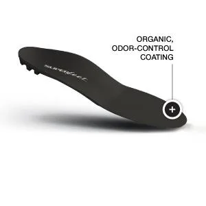 Superfeet Black - Orthotic Arch Support Insoles for Thin Tight Shoes Black 9.5-11 Men / 10.5-12 Women - product information 6