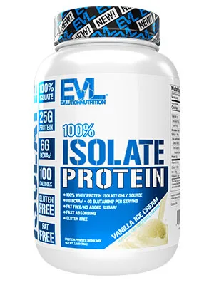 EVLution Nutrition 100% Isolate - gold standard whey