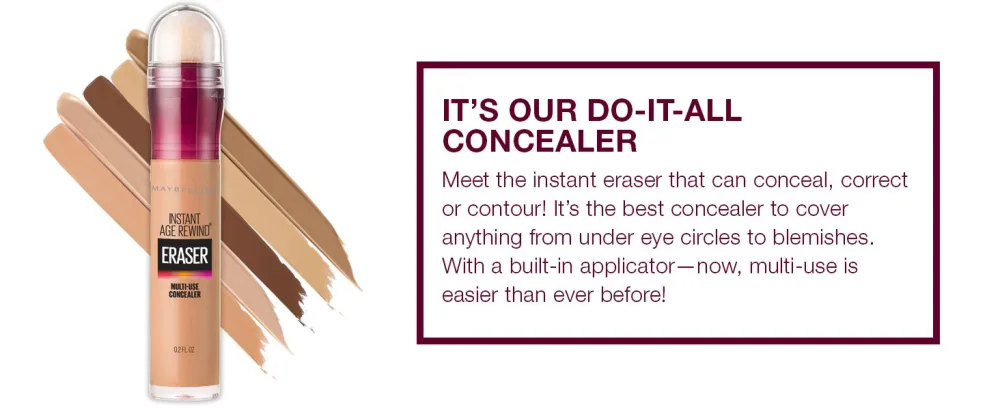 Maybelline Instant Age Rewind Eraser Dark Circles Treatment Concealer - product information 2
