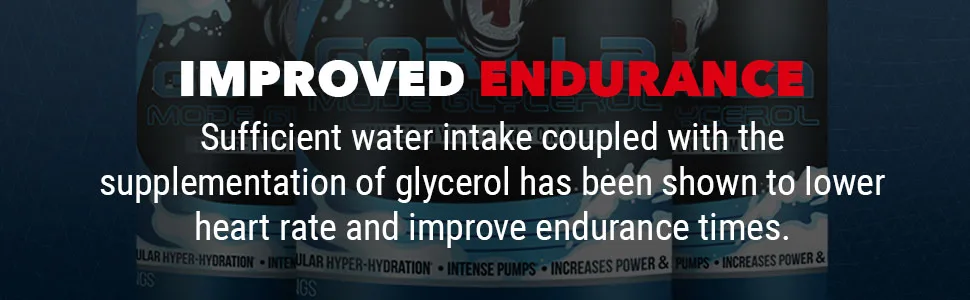 Gorilla Mode Liquid Glycerol Pre Workout Hydrating Pre Workout Formula for Intense Pumps 33 FL OZ Unflavored  - Liquid Glycerol