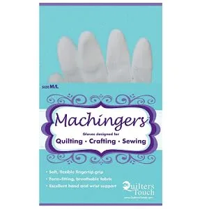 Machingers Quilting Support Gloves for Free-Motion Sewing by Quilter s Touch Medium/Large (Pack of 1) - product information 2