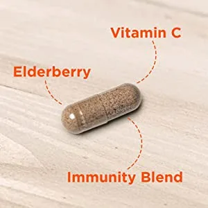 Bulletproof Immunity Bundle Bundle and Save with Immune Complex 90 Capsules and Glutathione Force 90 Capsules Antioxidants Vitamin C and Elderberry kit - elderberry, immune support, master antioxidant, immune system, liposomal delivery, immune health