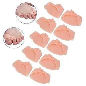allesoky Bunion Corrector Toe Alignment Tool - Soft Gel Toe Separators for Foot Pain Relief Toe Straightener Pads & Forefoot Support - 5 Pairs - product information 2
