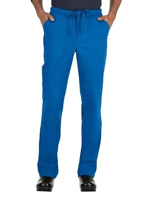 KOI Stretch Ultra Comfort & Wrinkle-Resistant Ryan Scrub Pant for Men X-Small Royal - koi Stretch 604 Men