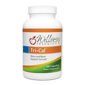 Tri-Cal - Taurine Glycine and Calcium for Relaxation and Sleep (100 Veggie Capsules) - Tri-Cal