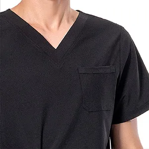 Athletic Scrub Set for Men 4-Way Stretch V-Neck Scrub Top with 3 Pockets & Cargo Scrub Pant with 5 Pockets Grey Medium - scrub set for men 4-Way Stretch V-Neck Scrub Top with 2 Pockets & Cargo Scrub Pant with 5 Pockets