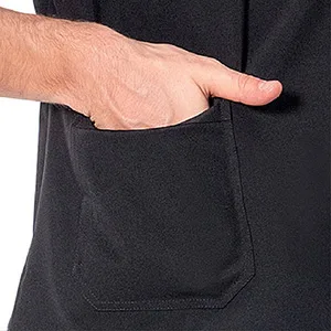 Athletic Scrub Set for Men 4-Way Stretch V-Neck Scrub Top with 3 Pockets & Cargo Scrub Pant with 5 Pockets Grey Medium - scrub set for men 4-Way Stretch V-Neck Scrub Top with 2 Pockets & Cargo Scrub Pant with 5 Pockets
