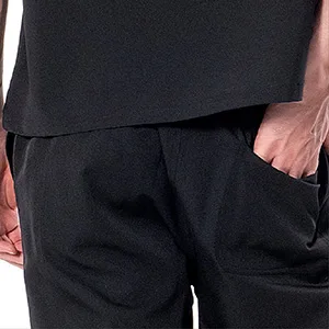 Athletic Scrub Set for Men 4-Way Stretch V-Neck Scrub Top with 3 Pockets & Cargo Scrub Pant with 5 Pockets Grey Medium - scrub set for men 4-Way Stretch V-Neck Scrub Top with 2 Pockets & Cargo Scrub Pant with 5 Pockets