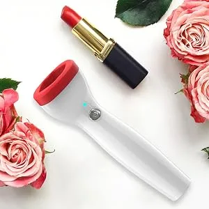 Lip Plumper Tool Electric Lip Plumper Lip Plumper Device Lip Enhancer Plumper Tool Lip Suction Plumper 450mah White (White) - get plump lips