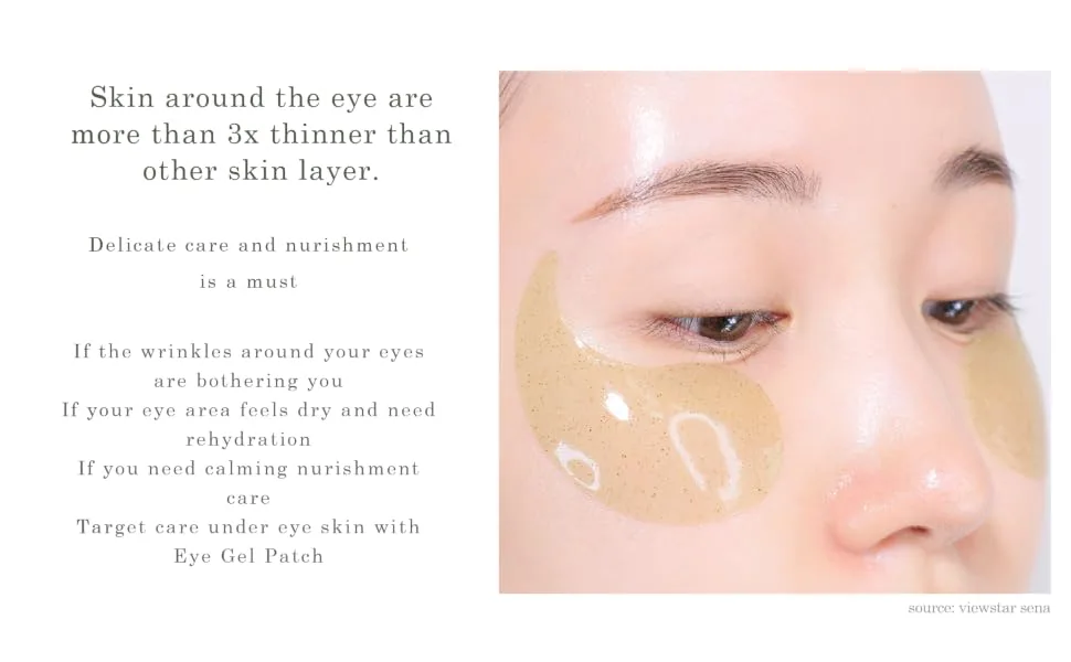 IPKN Calming Care Mugwort Moisturizing Eye Gel Patch(60pc) Skin Calming and Hydration Care Algae Derived Eye Mask - Mugwort Eye Gel Patch 02