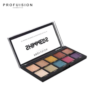 Profusion Cosmetics Mini Artistry 10 Shade Eyeshadow Palette Shimmers - product information 2