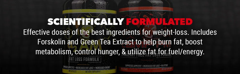 Gorilla Mind Camp PM Fat Burner Capsules Stimulant-Free Fat Loss Formula/Suppresses Appetite Increased Fat Loss No Jitters (120 Capsules) - cAMP