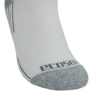 Ecosox Bamboo Viscose Diabetic Non-Binding Crew Socks for Men & Women | Soft Dry Improves Circulation Large Black - product information 3
