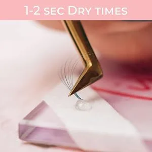 LIVBAY LASH Glue - 3 ML Clear Eyelash Glue (Professional USE ONLY) - clear glue drop