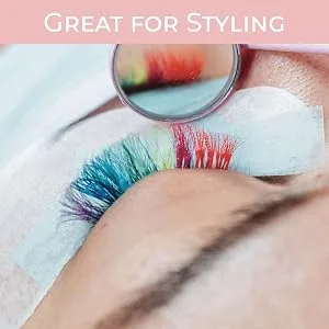 LIVBAY LASH Glue - 3 ML Clear Eyelash Glue (Professional USE ONLY) - Clear Mini Styling