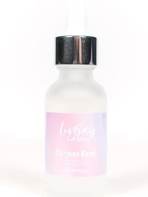 Livbay Lash Glue - Climax Bond XL Edition | Eyelash Adhesive | Long Lasting Eyelash Extensions | Accelerate Curing & Maximize Retention | Professional Use Only 30ml - Cli•Max Bond