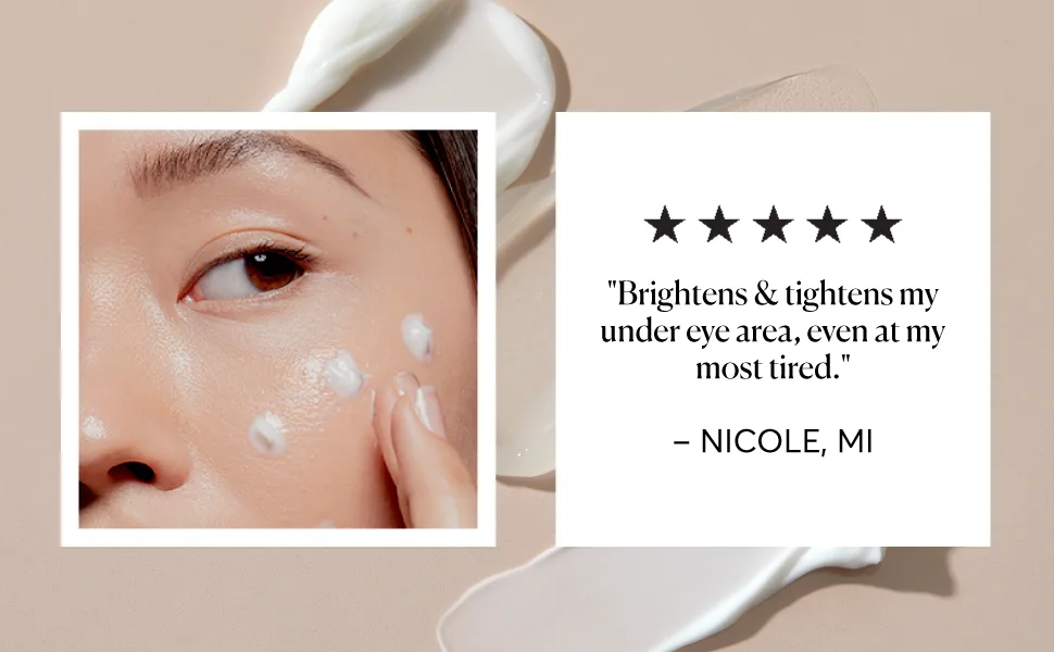 Naturium Multi-Peptide Duo Eye Cream & Moisturizer Firming & Smoothing Skincare Treatment - Eye Cream M4