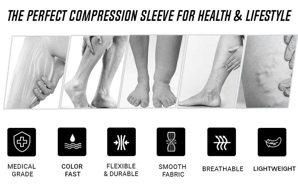 Doc Miller Open Toe Compression Socks 2 Pair 20-30mmHg Support Circulation Recovery Shin Splints Varicose Veins Skin/Nude Large - Open Toe Compression Socks Support Surgery Recovery women knee high Firm Graduated Sleeve
