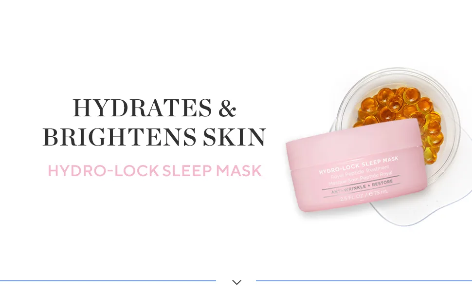 HydroPeptide Hydro-Lock Sleep Mask Royal Peptide Treatment Hydrates and Brightens Skin 2.5 Ounce - hydropeptide hydro-lock sleep mask