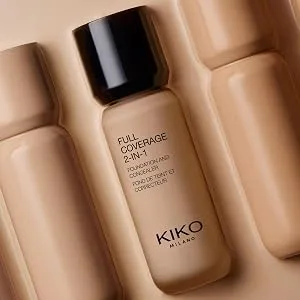 KIKO MILANO - Full Coverage 2-in-1 Foundation & Concealer 13 - N 145 2 in 1 foundation and concealer superior coverage - foundation