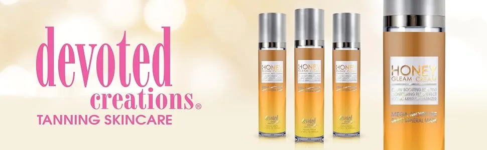 Devoted Creations Honey Gleam Cream -Glow Boosting Skin Tint Mineral Mask - Honey Gleam Cream by Devoted Creations