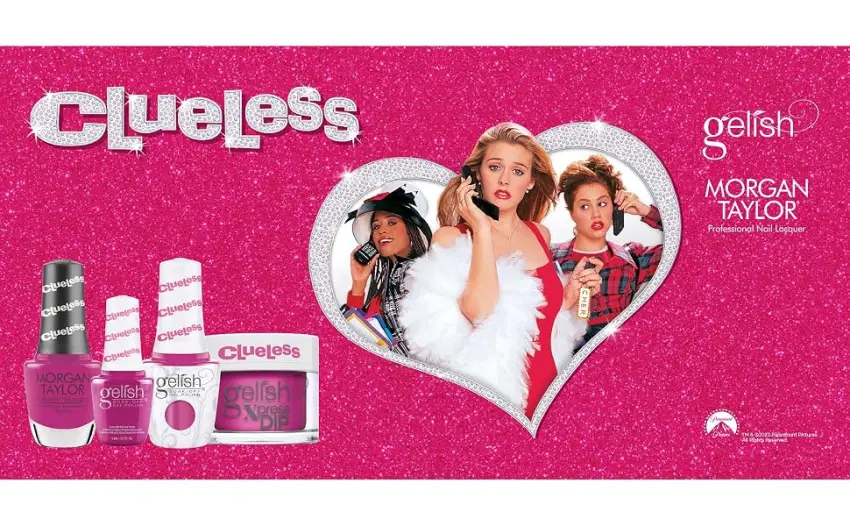 Gelish Mini Clueless Collection 9 mL Soak Off Gel Nail Polish Set 6 Color Pack - Gelish_Clueless Header