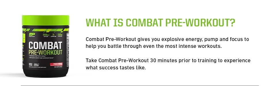 Muscle Pharm Combat Series Pre-Workout  - Pre-Workout