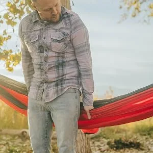 MalloMe Hammock - Camping Hammocks - Portable Hammock Kids Hammock Outdoor Hammock - Hamaca Double Hammock - 2 Person Hammock Tree Hammock - Hamock Travel Hammock - Backpacking Hammocks for Outside Black & Blue Medium - hammock