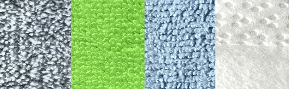 EVKLN 14 Pack Replacement Mop Pad for Shark VACMOP VM252 VM200 VM190 Disposable Pad Refill_Green Green 14pcs - Pad detailed