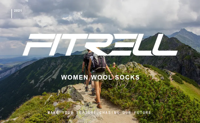 FITRELL 4 Pack Women's Merino Wool Hiking Socks Wicking Cushioned Warm Thermal Walking Boot Crew Socks Black*4 Small - Womens wool socks