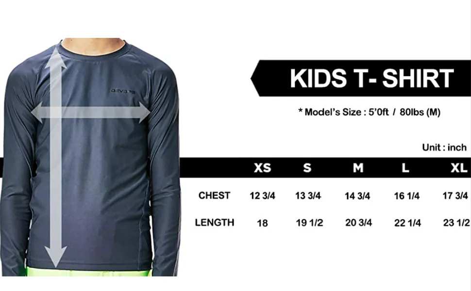 DEVOPS Youth Boys 2 or 3 Pack Compression Athletic Performance Baselayer Long Sleeve Shirts Large 1# Black / White / Navy - product information 3