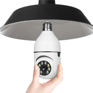 UPULTRA Security Camera 2packs 1080P Wireless WiFi Outdoor Home IP Camera E27 360 Degree Panoramic Motion Detection and Alarm Two-Way Audio Night Vision 2PK kit - product information 2
