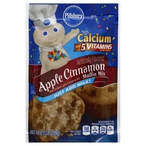 Pillsbury Apple Cinnamon Flavored Muffin Mix 7-Ounce (Pack of 12) - product information 2