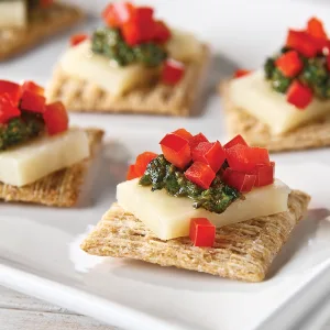 Triscuit Reduced Fat Whole Grain Wheat Crackers 6-7.5 oz Boxes 7.5 Ounce (Pack of 6) - image