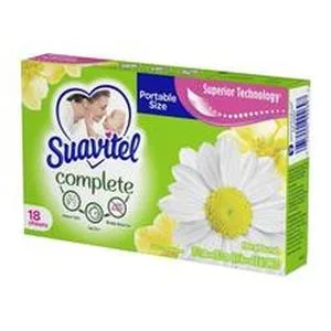 Suavitel Complete Fabric Softener Dryer Sheets Field Flowers 185 count 4 Count Field Flowers Dryer Sheets - product information 3