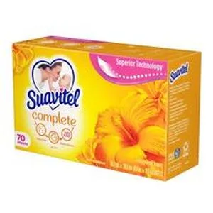 Suavitel Complete Fabric Softener Dryer Sheets Field Flowers 185 count 4 Count Field Flowers Dryer Sheets - product information 4
