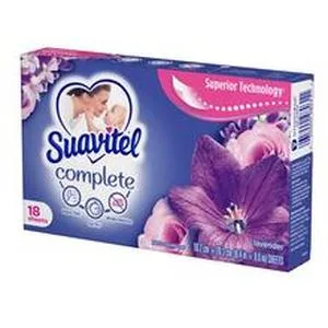 Suavitel Complete Fabric Softener Dryer Sheets Field Flowers 185 count 4 Count Field Flowers Dryer Sheets - product information 7