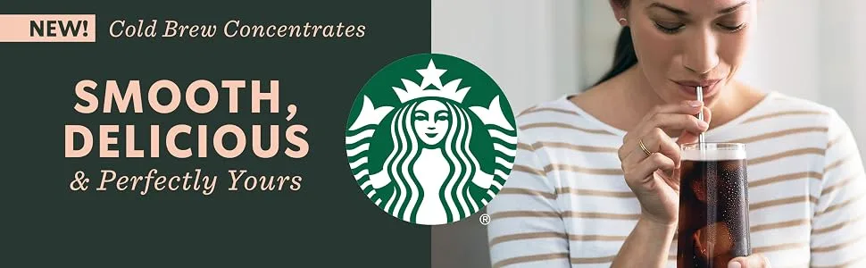 Starbucks Cold Brew Coffee Caramel Dolce Flavored Single-Serve Coffee Concentrate Pods 6 Count (Pack of 6) Caramel Dolce 6 Count (Pack of 6) - New! Cold Brew Concentrates - Smooth, Delicious & Perfectly Yours