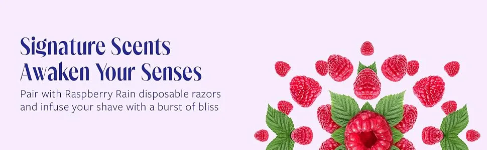 Skintimate Raspberry Rain Moisturizing Shave Gel for Women 7oz (3 Pack) - Skintimate shave prep shave gel shaving cream raspberry rain womens razor womens shave gel