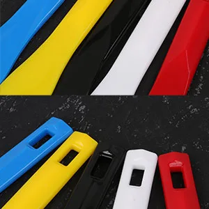 CNBTR 295x45mm Plastic Printing Ink Spatulas Ink Spatulas Scoop Screen Printing Pack of 5 - Printing Ink Spatulas