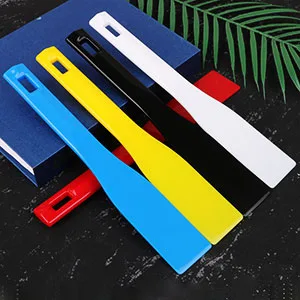 CNBTR 295x45mm Plastic Printing Ink Spatulas Ink Spatulas Scoop Screen Printing Pack of 5 - Printing Ink Spatulas