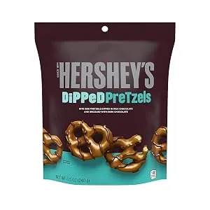 HERSHEY'S Dipped Pretzels 8.5 Ounce (Pack of 6) - product information 1